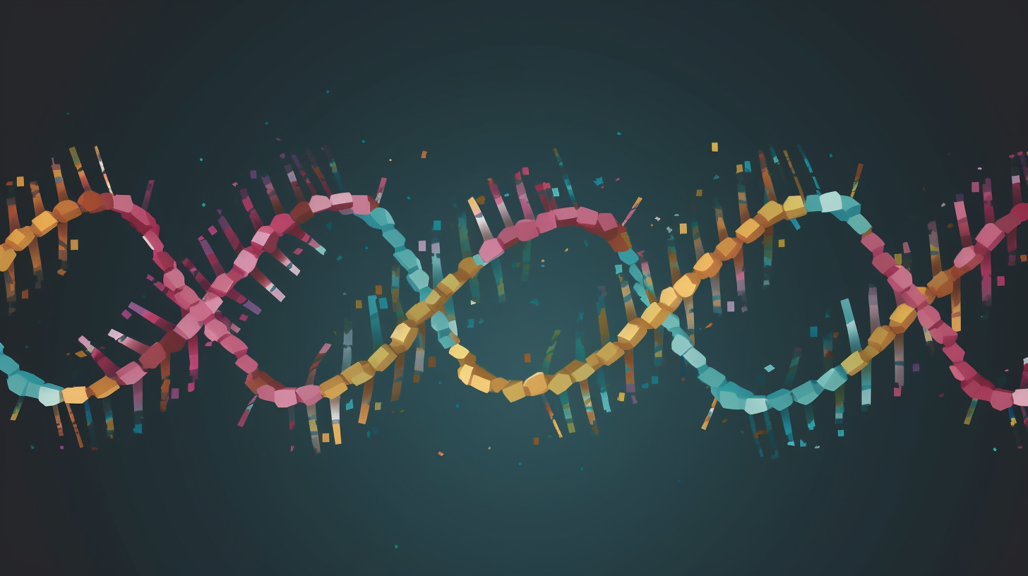 A strand of DNA
