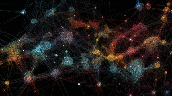 An abstract representation of an Adversarial Generative Network (AGN)